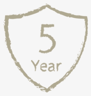 5 Year Guarantee - Emblem