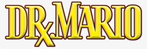 Mario - Dr Mario Logo Png