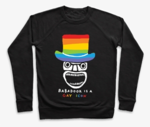Babadook Is A Gay Icon Pullover - Babadook And Pennywise Meme