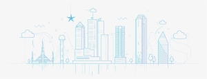 Dallas Skyline - Diagram