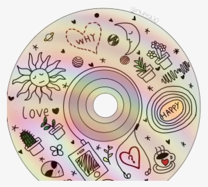 Free Stock Cd Drawing Aesthetic - Aesthetic Cd Drawing