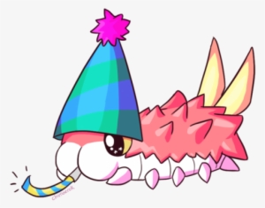 Party Hat, - Pokemon Go Party Hat Wurmple