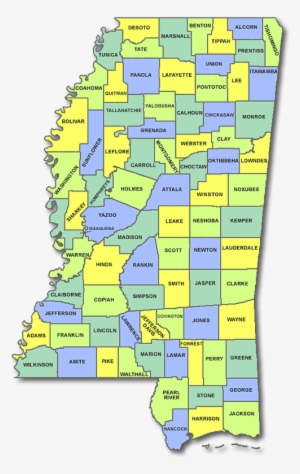 Mississippi State Maps - Mississippi County Map
