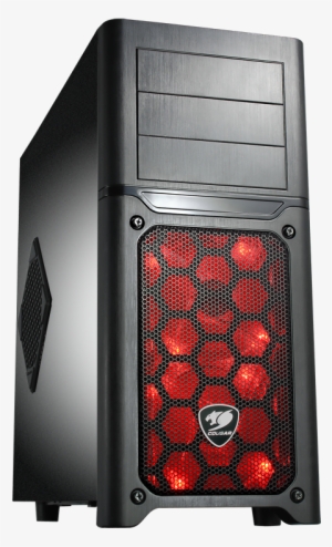 Cougar Presents Mx500 A Midtower Case With Superior - Cougar Mx500 W