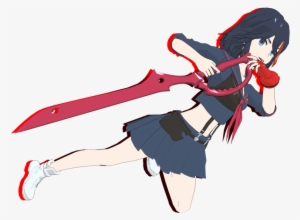 Ryuko Matoi Cartoon Fictional Character Weapon Anime - Ryuko Matoi