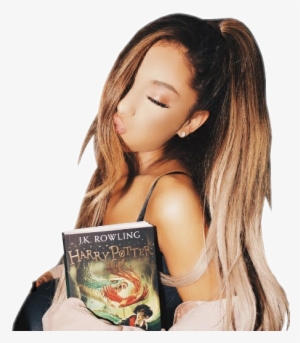 Arianagrande Png Famous People Book Harry Potter Tumblr
