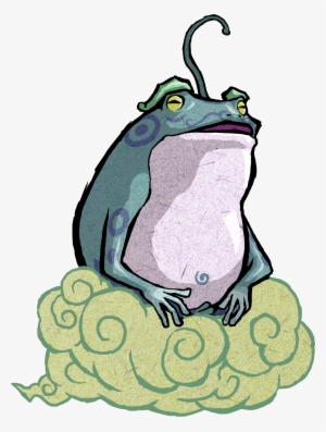I Know Someone's Gonna Be All Like "j00 Resarekt Fred - Zelda Wind Waker Frog