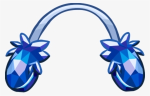 Crystal Puffle Earmuffs Icon - Earmuffs