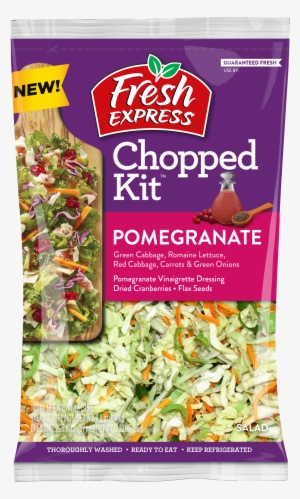 Pomegranate Chopped Kit - Fresh Express Spring Mix - 5 Oz Bag