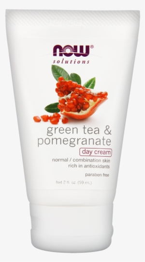Product Description - Now Foods Green Tea & Pomegranate Day Cream