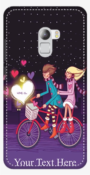 Lenovo K4 Note Ride Valentine's Day Mobile Cover - Violas Note 5 Back Cover