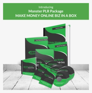 Make Money Online Made Easy Biz In A Box Monster Plr - Make Money Online Made Easy Videos Plr