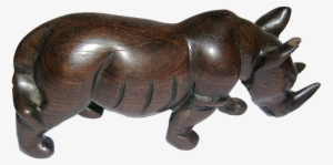 This Curving Is Made From Ebony Wood, With A Smooth - Figurine