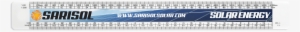 300mm Architects Scale Ruler - Number