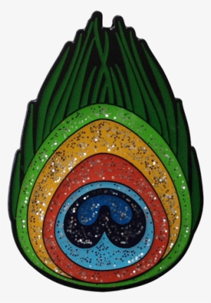 Peacock Feather Marker & Hat Clip - Illustration