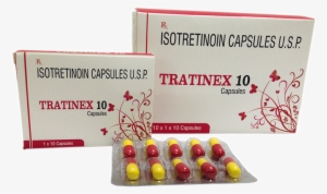 Tratinex Capsules - Isotretinoin Hard Gelatin Capsules
