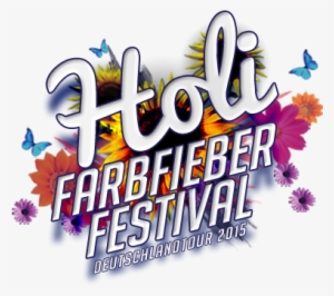 Holi Farbfieber Festival Logo - Graphic Design