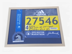 2018 Boston Marathon Finishers Medal Display Frame