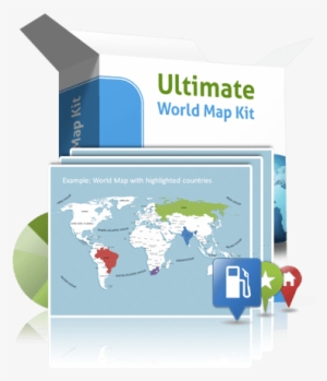 Questions About Ultimate World Map Kit - World Map