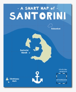 A Smart Map Of Santorini - Santorini Map