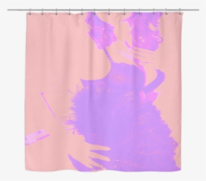 Designed Shower Curtain, Modern Woman - Art