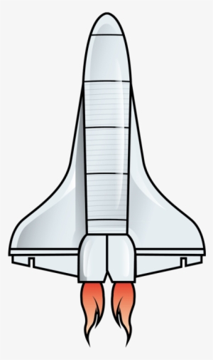 cartoon nasa spaceship