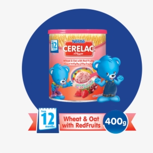 Nestlé® Cerelac® Infant Cereal Wheat And Oat With Red - Cerelac Baby Food