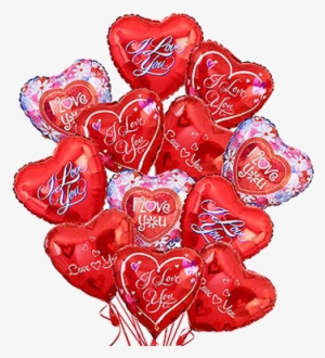 Balloon Heart Shape Png - Flowers For Love And Romance