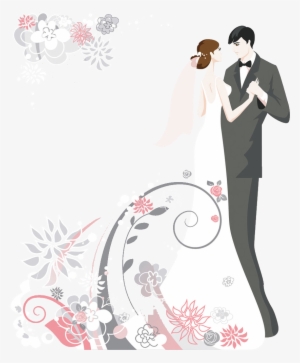 Invitation Cake Clip Art Cartoon Couple Pictures - Wedding Couple Images Cartoon