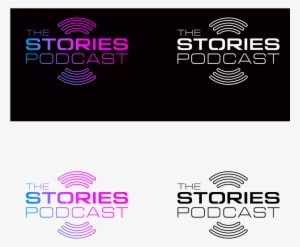 The Stories Podcast Logo - Podcast Logo Designs