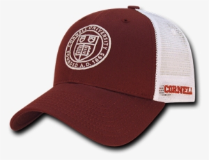 Ncaa Cornell University Cotton Structured Trucker Caps - W Republic Adult Cornell University Structured Trucker