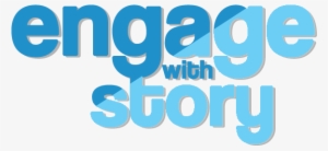 engagewithstory podcast logo - graphic design