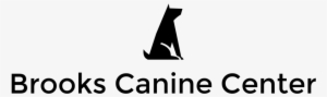 Brooks Canine Center Logo Black - Silhouette