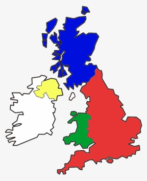 United Kingdom Colors - England Scotland Wales Northern Ireland