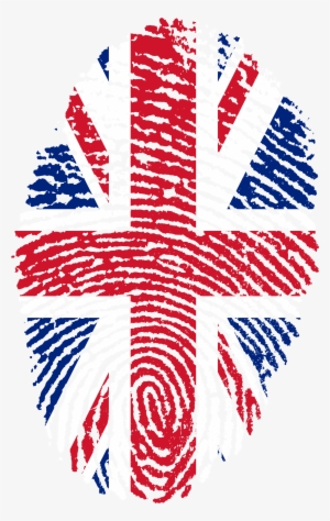 United Kingdom Flag Fingerprint 653010 - Fingerprint Flags Png