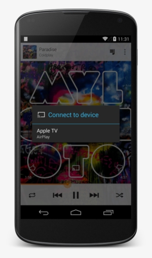 Airplay Support For Google Play Music - Coldplay Mylo Xyloto