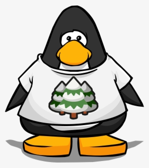 Protect The Earth T-shirt From A Player Card - Penguin From Club Penguin