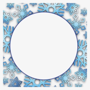 Chritmans Snow Profile Overlay - Instagram Profile Picture Overlay