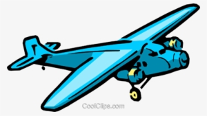 Avião Cartoon Livre De Direitos Vetores Clip Art Ilustração - Aviao Animado Png