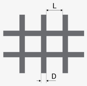 Square Weave Wire Mesh - Tic Tac Toe 4x4 Board