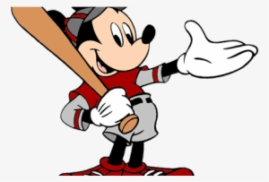 Picture Library Download Download Wallpaper Cartoon - Mickey Baseball