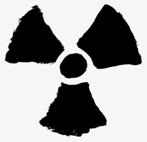 4 Grunge Radioactive Sign - Atomic Bomb Logo Png