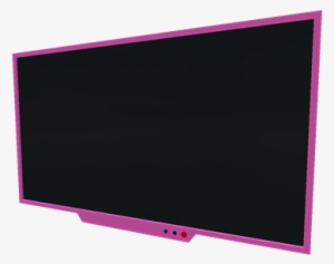 Pink Plasma Flatscreen Tv - Led-backlit Lcd Display