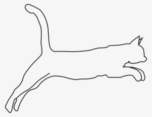 Cat,cats,jumping Cat,perfect Art,free Vector Graphics - Cat Jumping Clipart Black And White