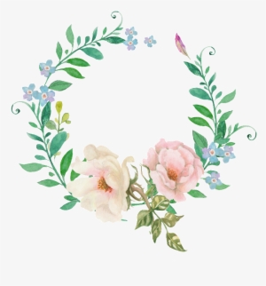 Wine White Wreath Transparent Decorative