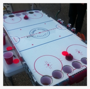 Air Hockey Beer Game