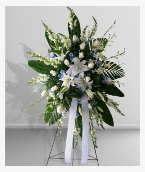 Blue & White Easel - Bedford Floral Shoppe