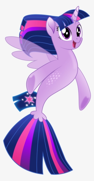 Twilight Vector V2 - My Little Pony Sea Pony Twilight Sparkle