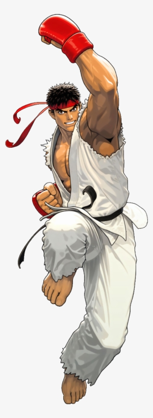 Ryu Doing His Dragon Punch As Seen In Tatsunoko Vs - Ryu Street Fighter