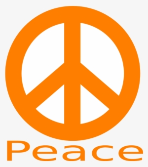 Peace Symbol Clip Art At Clker - Hippie Chick Sign Clip Art